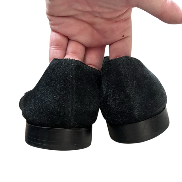 Tory Burch Georgia perfect black suede loafer - Picture 5 of 8